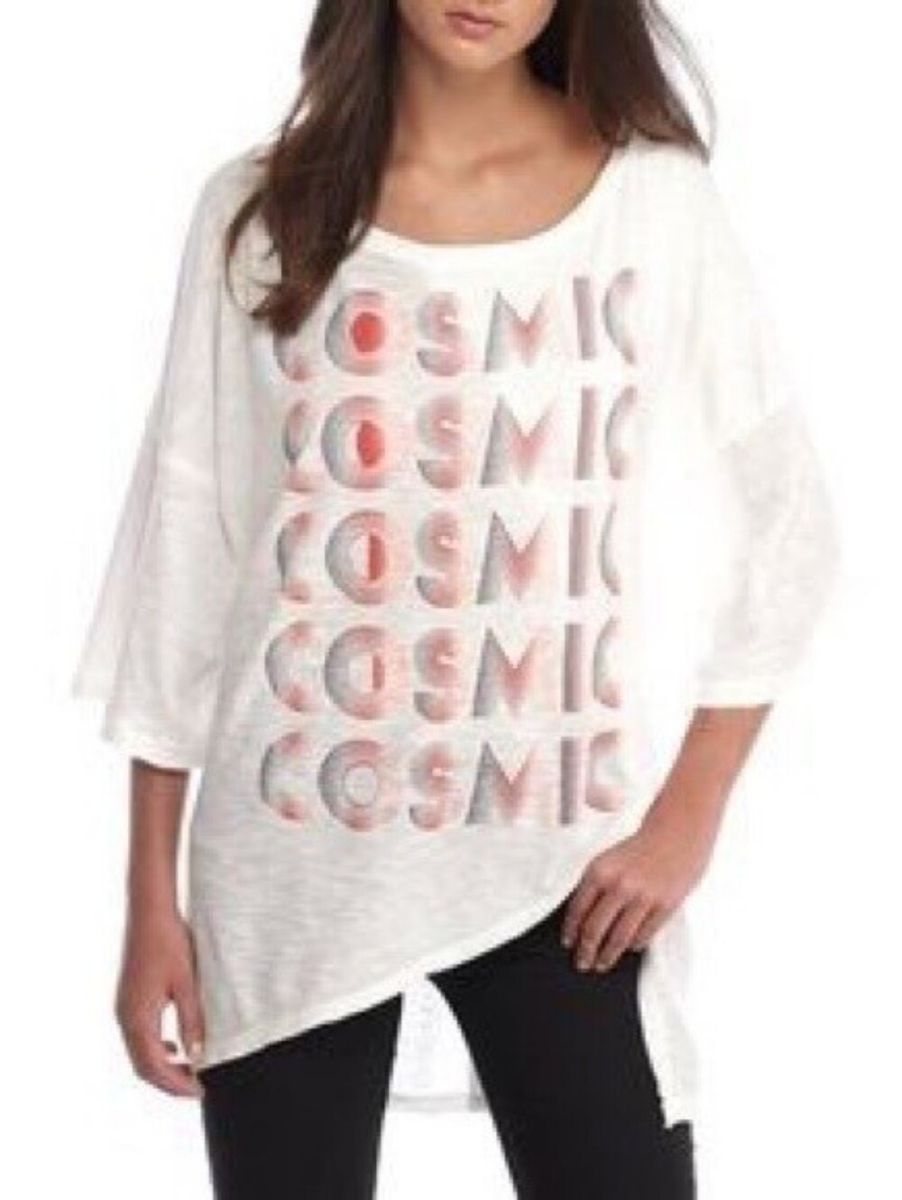 Free People Graphic Tee, Size Medium